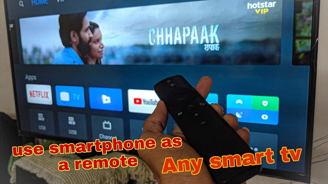 How to use your smartphone as a TV Remote | what if you lost your Mi Tv