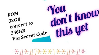 Android Secret Code to Increase Internal Storage ! 2021 part 3  #baiswaffoh #android #code# screenshot 3