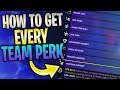FORTNITE - How To Get EVERY Team Perk In Save The World