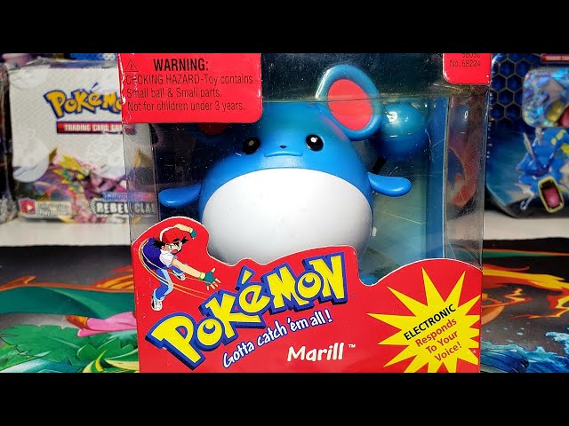VINTAGE POKEMON HASBRO MARILL ELECTRONIC FIGURE - YouTube