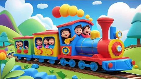 "All Aboard! 🎶 Sing Along to the Ultimate Choo Choo Train Song for Kids 🚂 | Fun Nursery Rhymes"