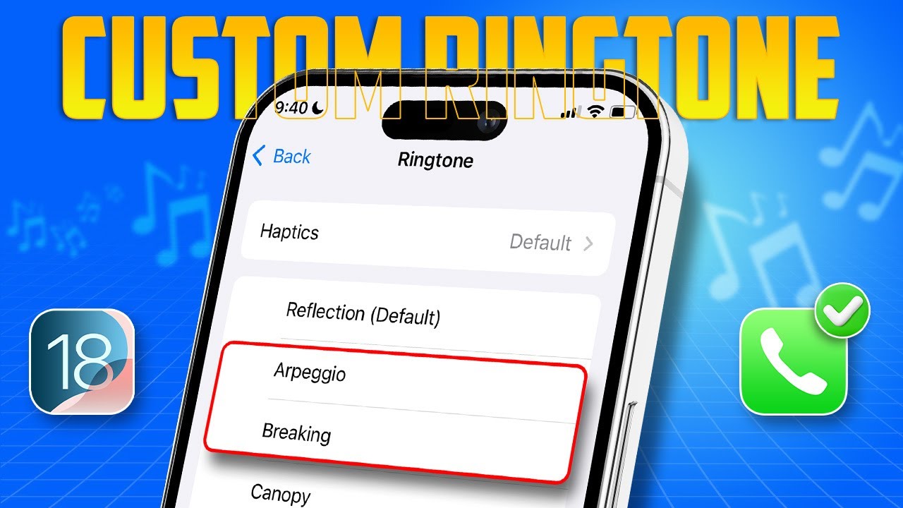 how to Set a Custom Ringtone on iPhone | Easily Add Downloaded Text ...