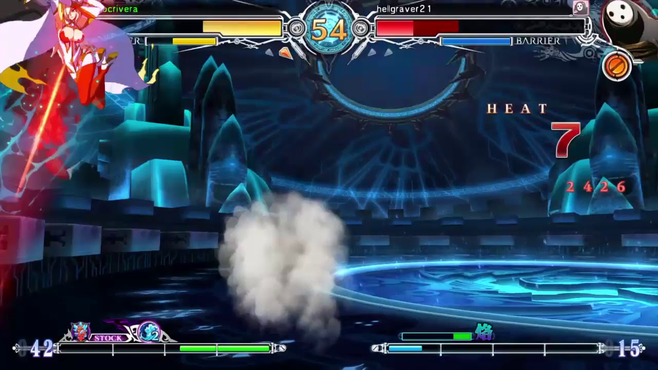 BBCF Juliocrivera Nine vs ZONG_one(Carl),kuskyo32(Tager),hellgraver21(Arakune)