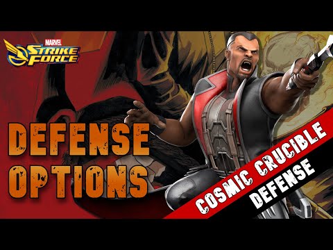 COSMIC CRUCIBLE SEASON 11 DEFENSE | Marvel Strike Force