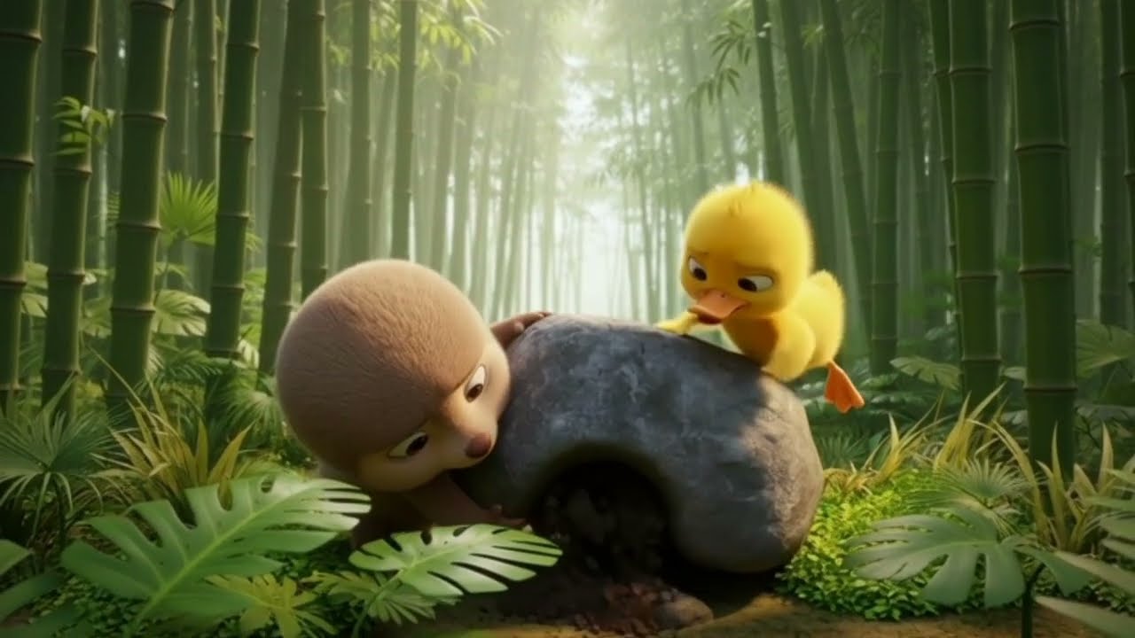 Little Margo and duckie api 1 