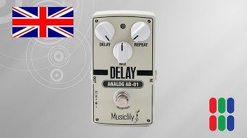 Musiclily Analog Delay - AD-01 - Review (ENGLISH)