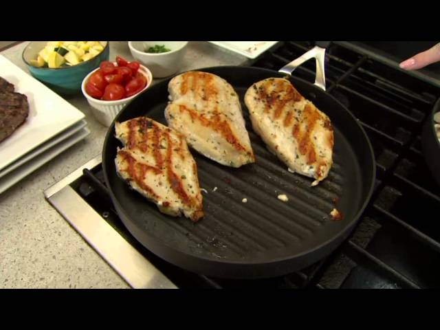 Emeril by All Clad Hard Anodized 12 Round Grill Pan 