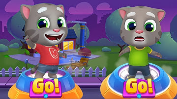 Talking Tom Gold Run 2016 vs Tom Hero Dash 2025 - Walkthrough BOSS - Talking Tom Characters