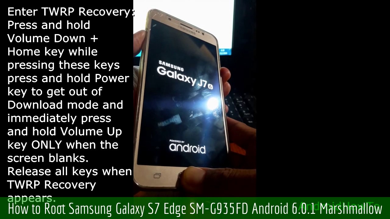 How To Root Samsung Galaxy S7 Edge Sm G935fd Android 6 0 1