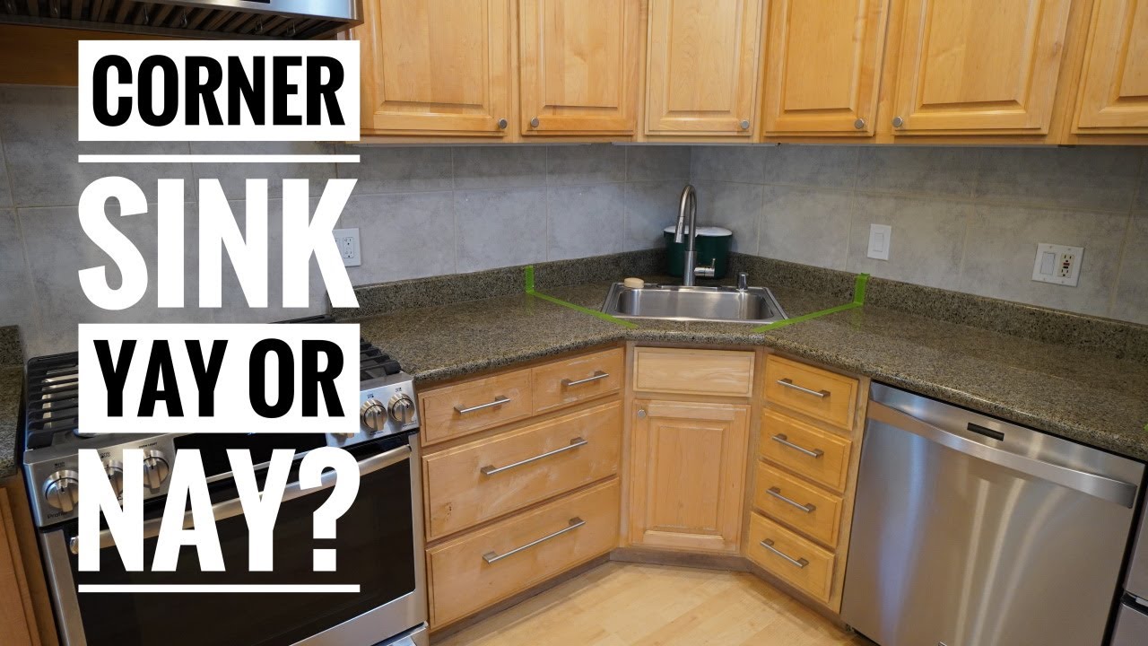Kitchen Design Considerations: Corner Sink 