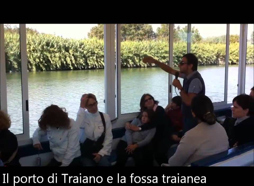 Ostia Antica in battello sul Tevere