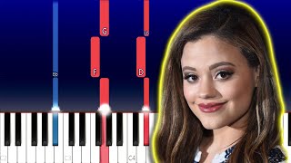 Sarah Jeffery - Even the Stars (Piano Tutorial)