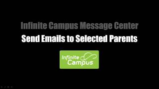 IC: Send Emails to Selected Parents
