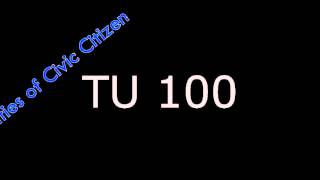 Six Qualities Of Civic Citizen Tu100