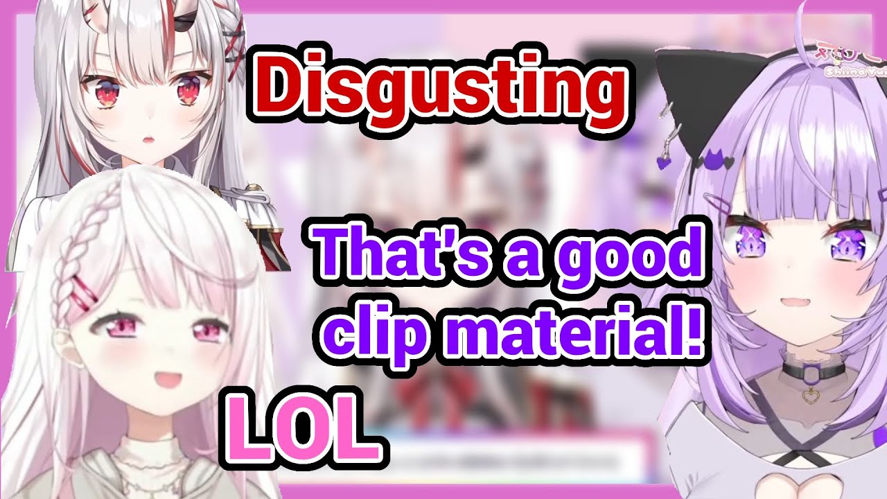 Окаю случайно заставила Аямэ сказать «Отвратительно», чтобы заполнить наш Накириум!!! вместе с Ши...