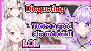 Okayu Accidentally Made Ayame Say Disgusting To Fill Our Nakirium With Shiina