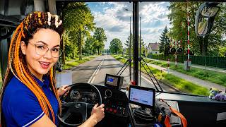 [Onboard] Route 29 Bus Ride – Summer Afternoon from Szubińska to Szkoła nż. (4K POV) screenshot 4