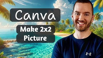 How To Make A 2x2 Picture In Canva 2024 (Quick Canva Tutorial)
