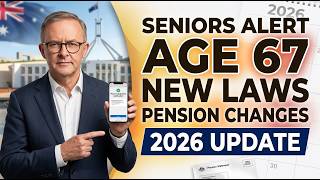 🇦🇺 Australia Ends Age 67 Pension Rule – New Laws Explained (2026 Update)