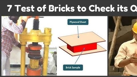 bricks test compressive  Bricks compressive strength test with result