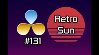 DaVinci Resolve Tutorial: How to Create an Animated Retro Sun