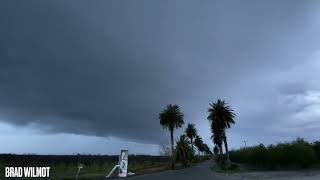 Watching a Shelf Cloud Pass Over Hamilton City, CA (3/21/23)