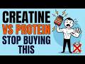 Creatine vs Protein Powder: Why Creatine Builds More Muscle Than Protein Powder?