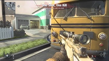 How to Quick scope in Black Ops | Tutorial | English Commentary