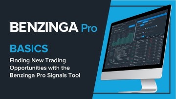 Learn How to Use the Benzinga Pro Signals Tool