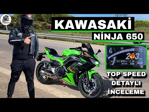 KAWASAKİ NİNJA 650 İNCELEME & ŞEKİL ÇOK İYİ !.. TOP SPEED & KÖTÜ YANLARI ? RACİNG'LERİ YAKALAR MI ?