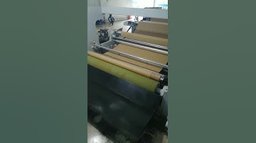 Cortadora Rebobinadora Slitter Rewinder automatic unload discharge roll, roll to roll slitting