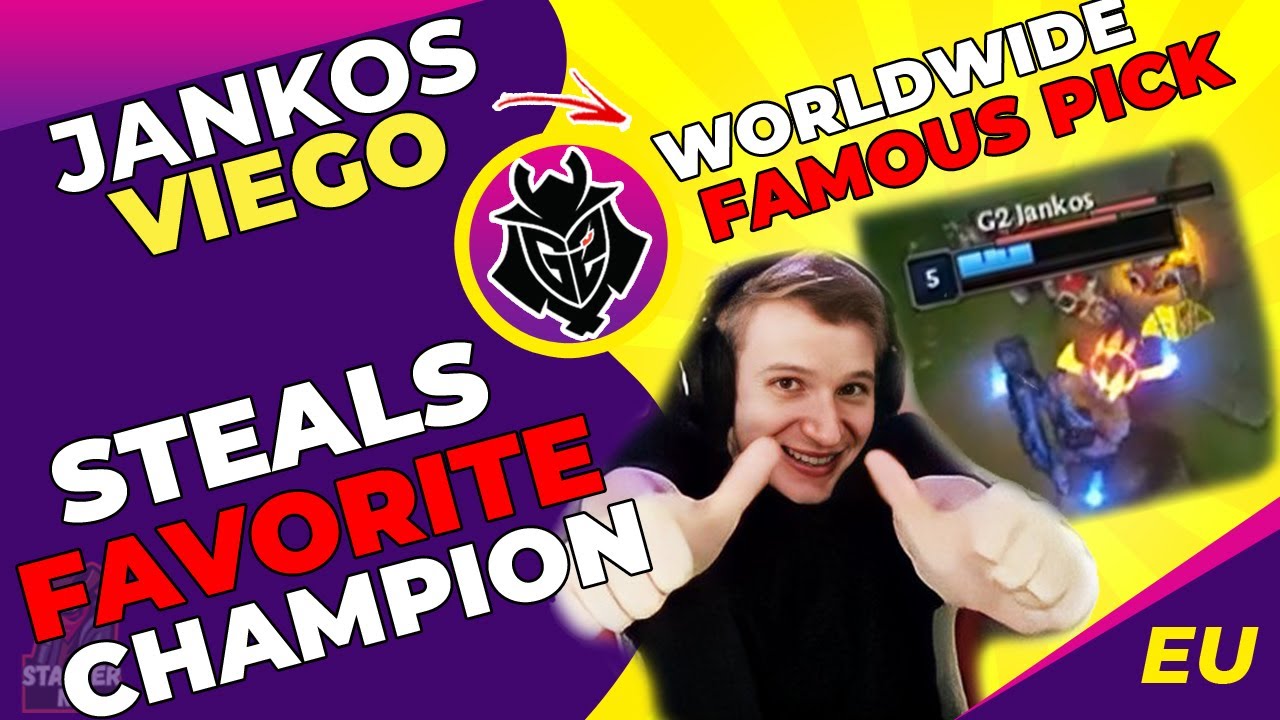 G2 Jankos Steals His Favorite Signature Champ During G2 vs MAD (FUNNY)