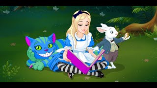 Alice in match 3 world mobile game - Gameplay screenshot 1