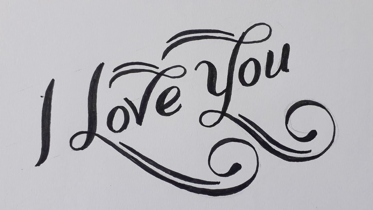 calligraphy-handwriting-i-love-you-for-beginners-how-to-write-easy