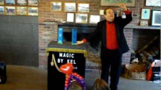 Magic By Kel Performing Hippity Hop Rabbits At Camp Christopher