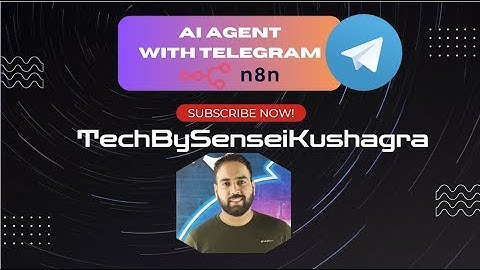 Build a No-Code AI Agent with Telegram & n8n — Real-Time Google Sheets Integration!