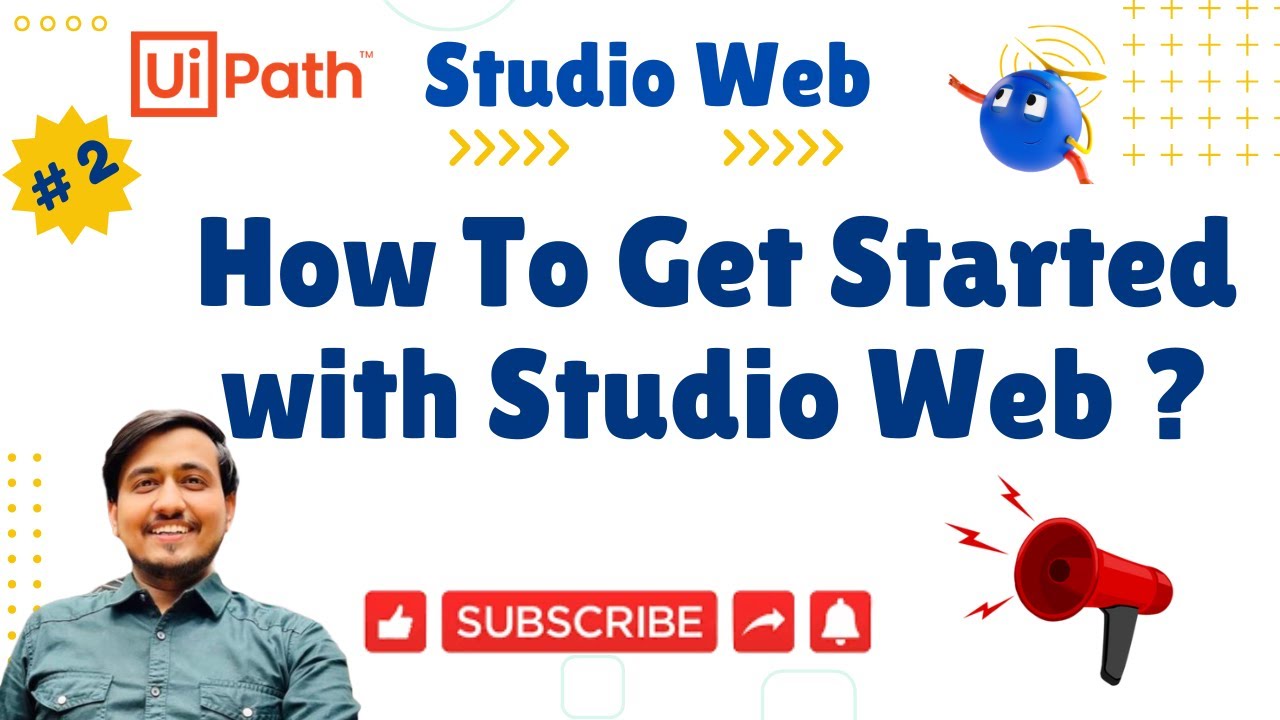 How To Get Started With Studio Web ? #uipath #uipathstudioweb # ...