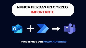 Recibe notificaciones en Teams de correos importantes | Power Automate