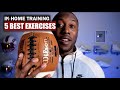 5 BEST In-Home Football Workouts