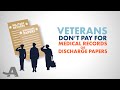 Don't Pay for Veteran Military Records