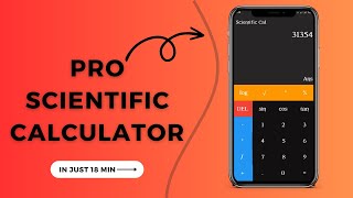Scientific Calculator App in Android Studio using Java | Beginners Project