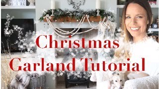 Christmas Garland Tutorial | How to make a Garland | Fresh Foliage Garland
