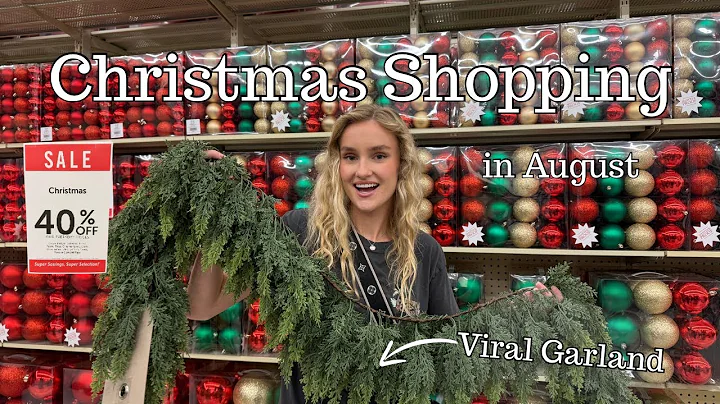 CHRISTMAS SHOPPING | Hobby Lobby Sale | Decorating for Christmas | Viral Finds!🎄
