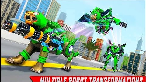 Lion Robot Transform Game - Android Gameplay Part 2