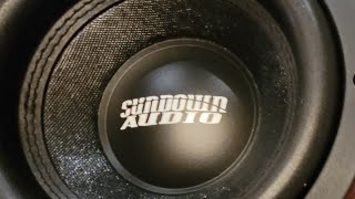 4 Sundown Audio E8 V6 33hz Mbenclosure Box