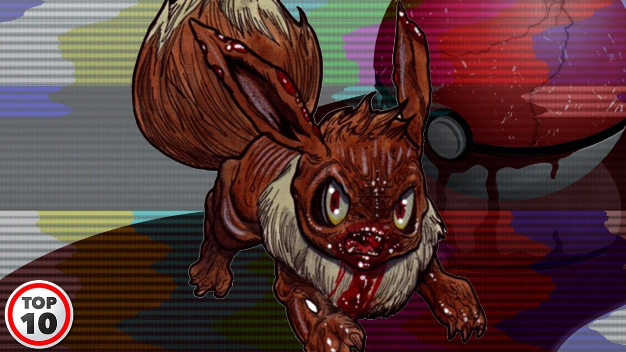 scariest eevee creepypastas, eevee, eevee pokemon, eeveelutions, pokemon, p...