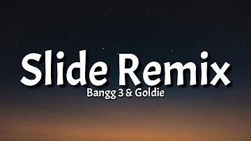 Bangg 3 & Goldie - Slide Remix (Lyrics) "Issa bad bitch party, you cannot get in" [Tiktok Song]
