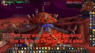 WoW Hacker gets OWNED - Humiliated then Banned