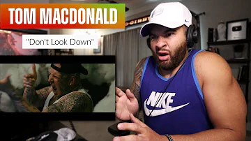 THE FIRE IN THE DARK! | Tom MacDonald - Don't Look Down *REACTION*