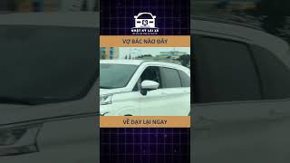 Xe con do tài xế nữ điều khiển đi ngược chiều trên cao tốc #shorts #antoangiaothong
